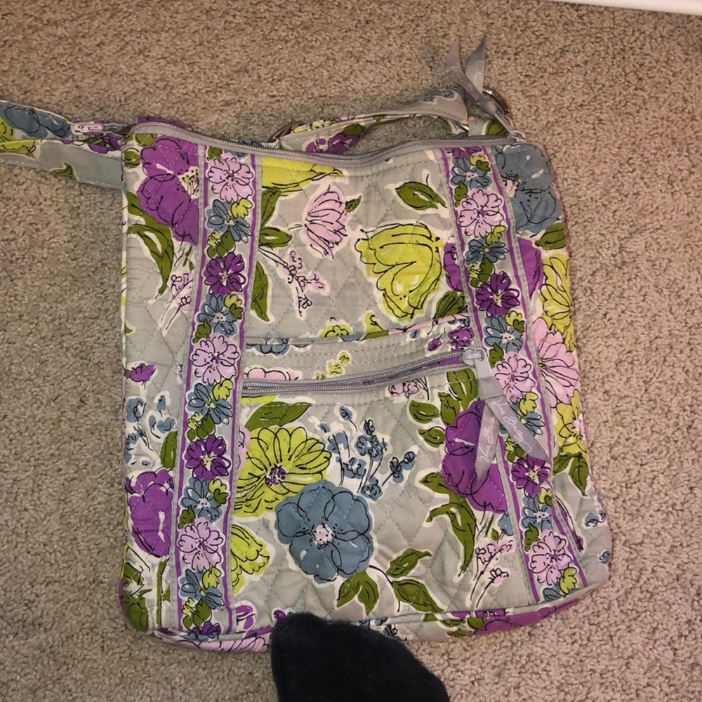 vera bradley flower print bag